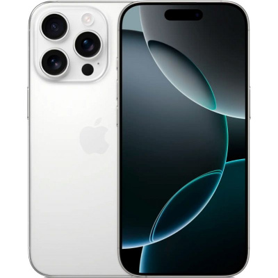 iPhone 16 Pro Новый 2Sim White Titanium 128gb