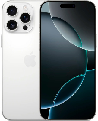 iPhone 16 Pro Max  Sim+Esim White Titanium 512gb